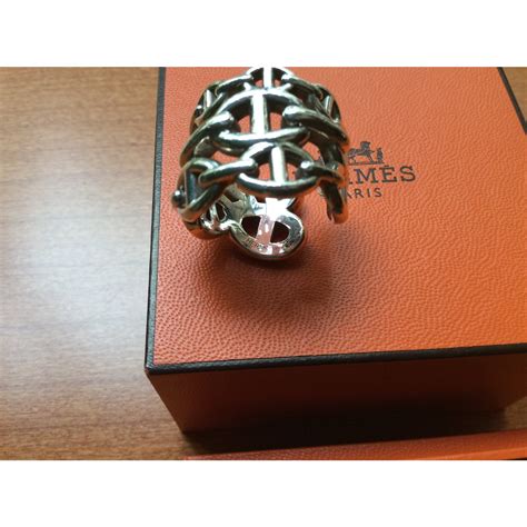 bague hermes chaine d ancre enchainee|bague chain d'ancre hermes.